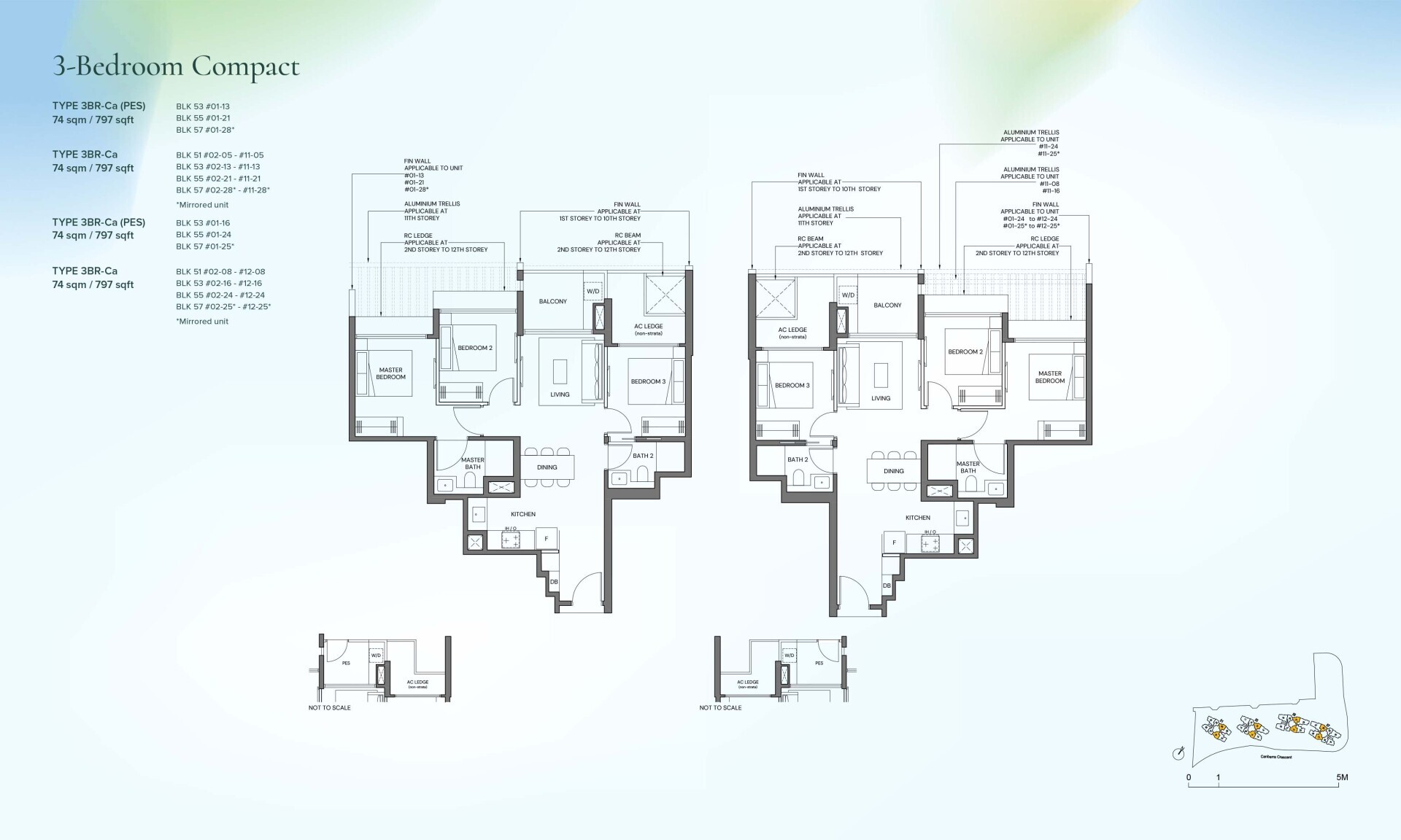 Canberra Crescent Residences floorplan